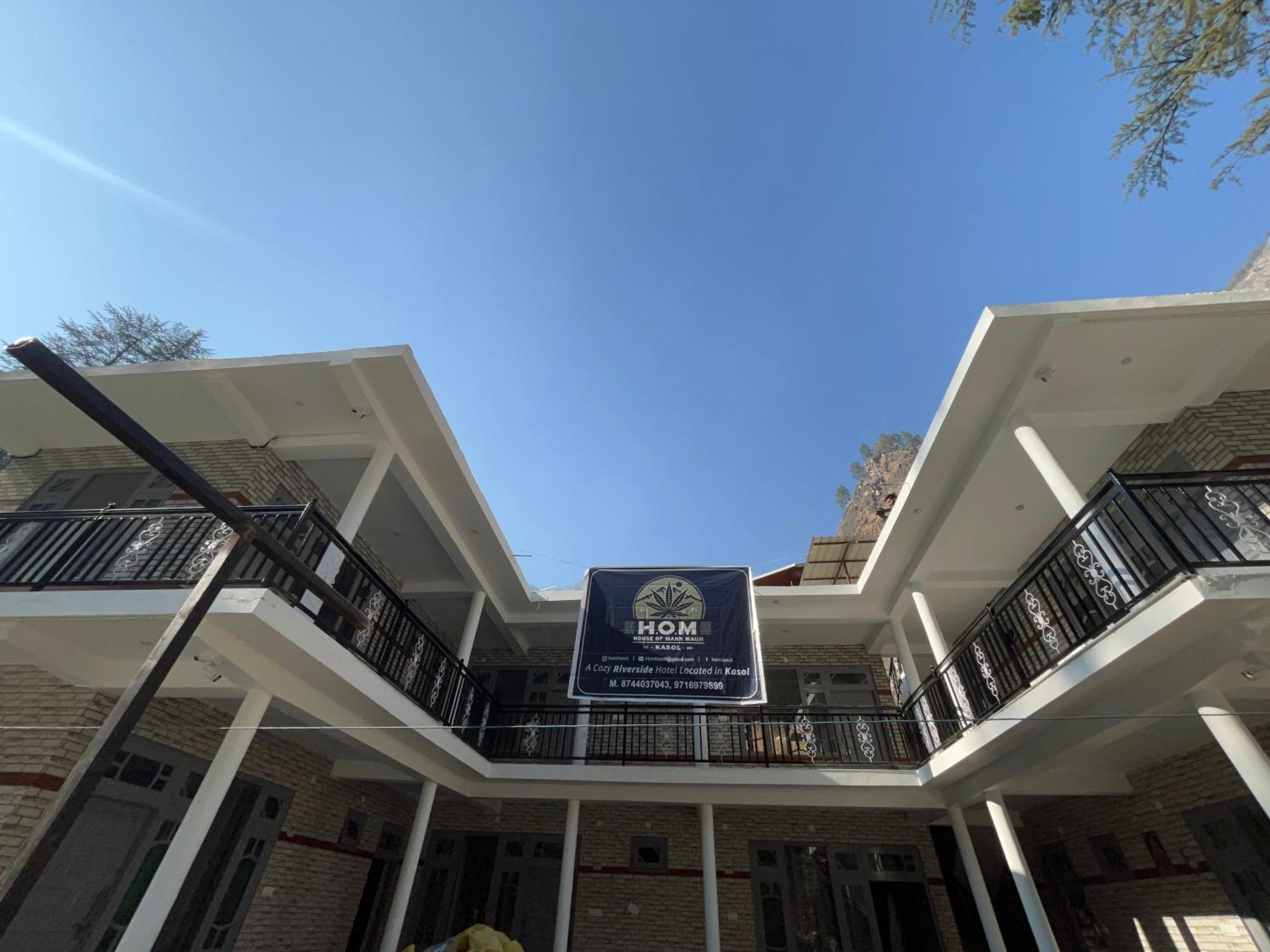 Hom House Of Mannmauji Riverside Kasol Bagian luar foto