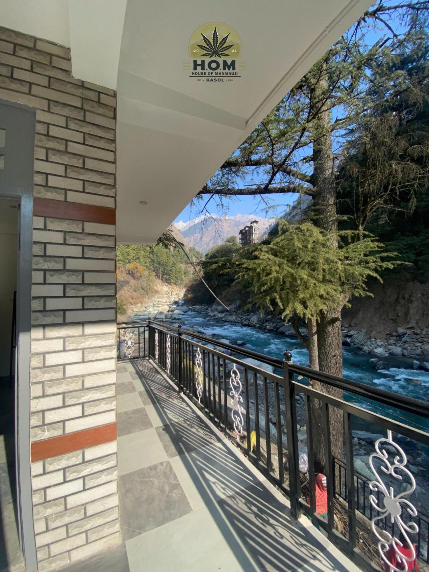 Hom House Of Mannmauji Riverside Kasol Bagian luar foto