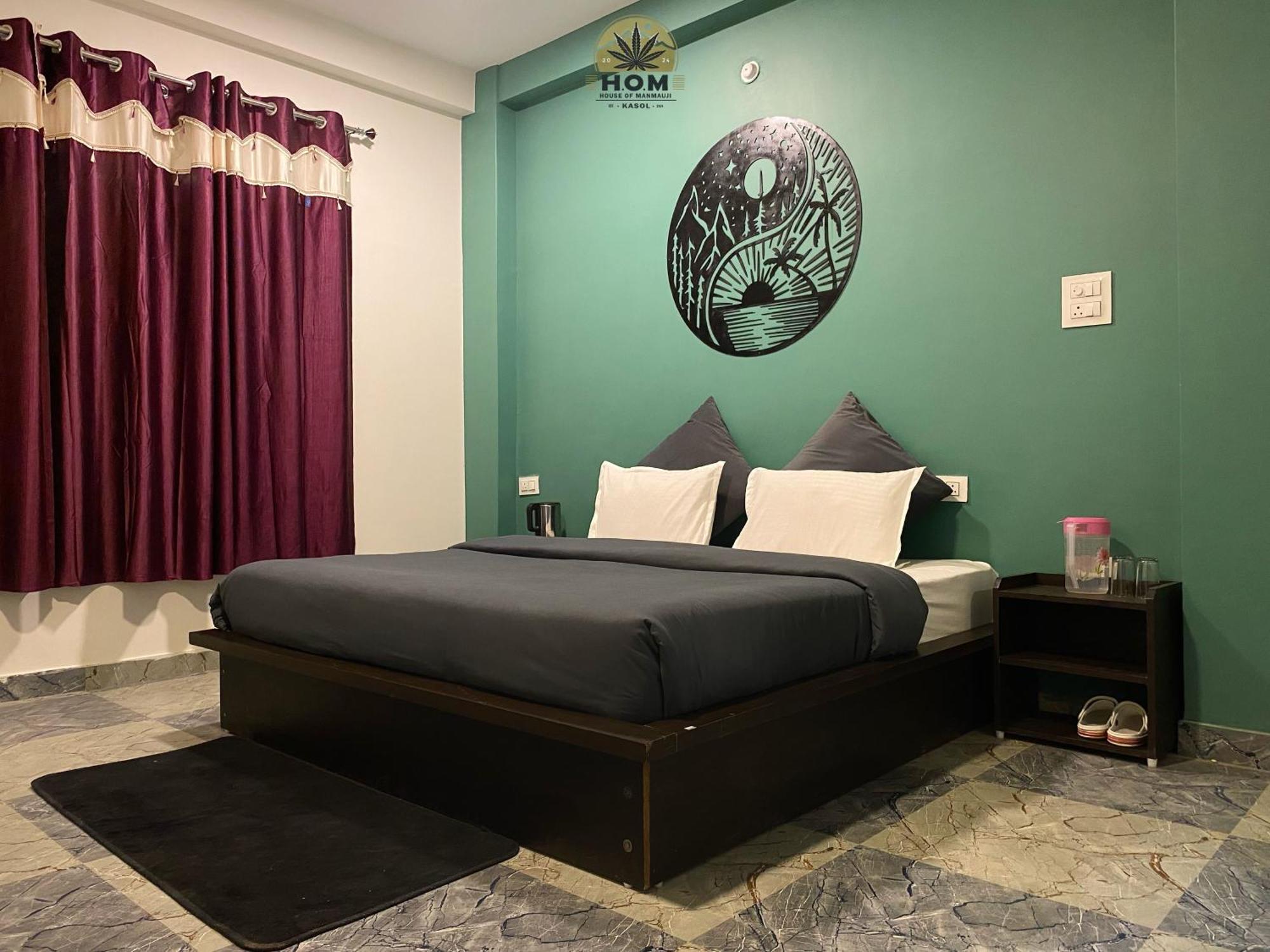 Hom House Of Mannmauji Riverside Kasol Bagian luar foto