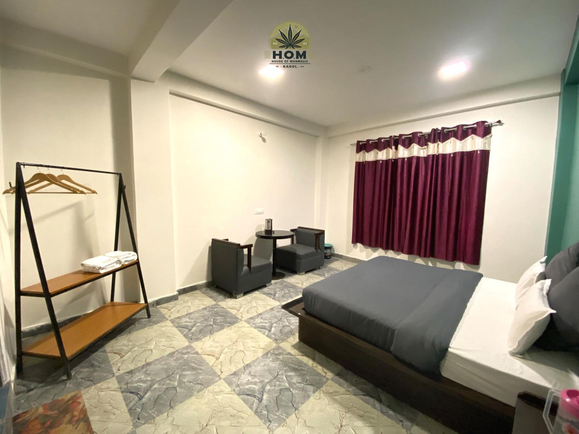 Hom House Of Mannmauji Riverside Kasol Bagian luar foto