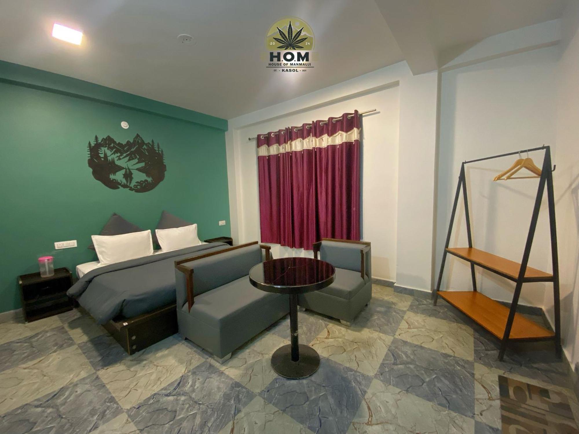 Hom House Of Mannmauji Riverside Kasol Bagian luar foto